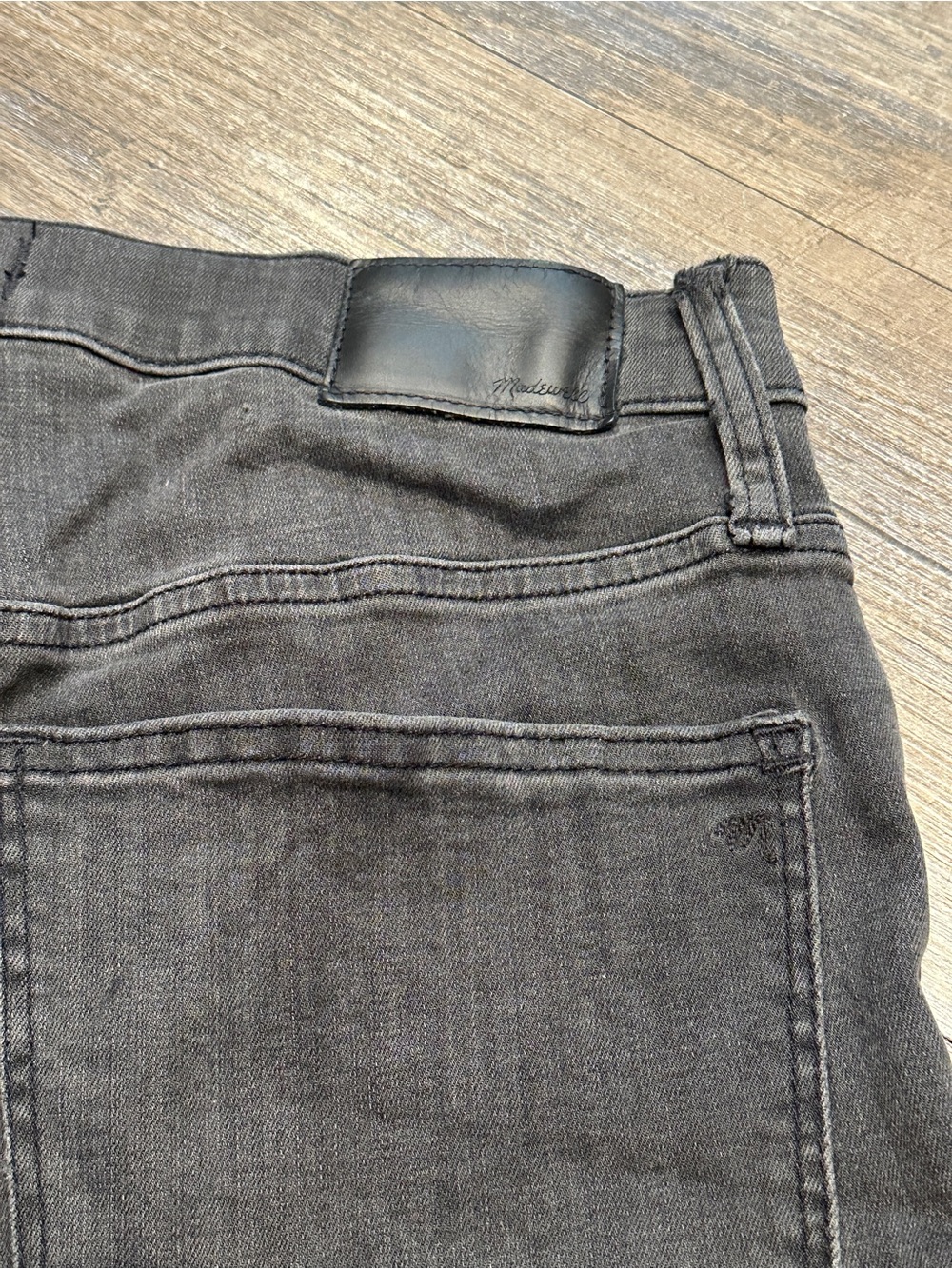 Madewell Black 9” Mid-Rise Skinny Jeans Size 30 - Picture 8 of 15